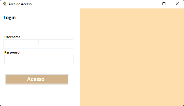 Programas Login Site Portfólio